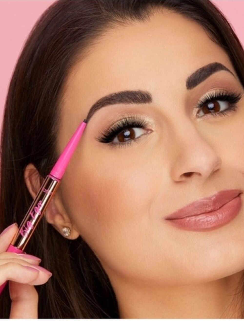 tarte Big Ego Sketch & Set Brow Pencil In Black Brown BNIB